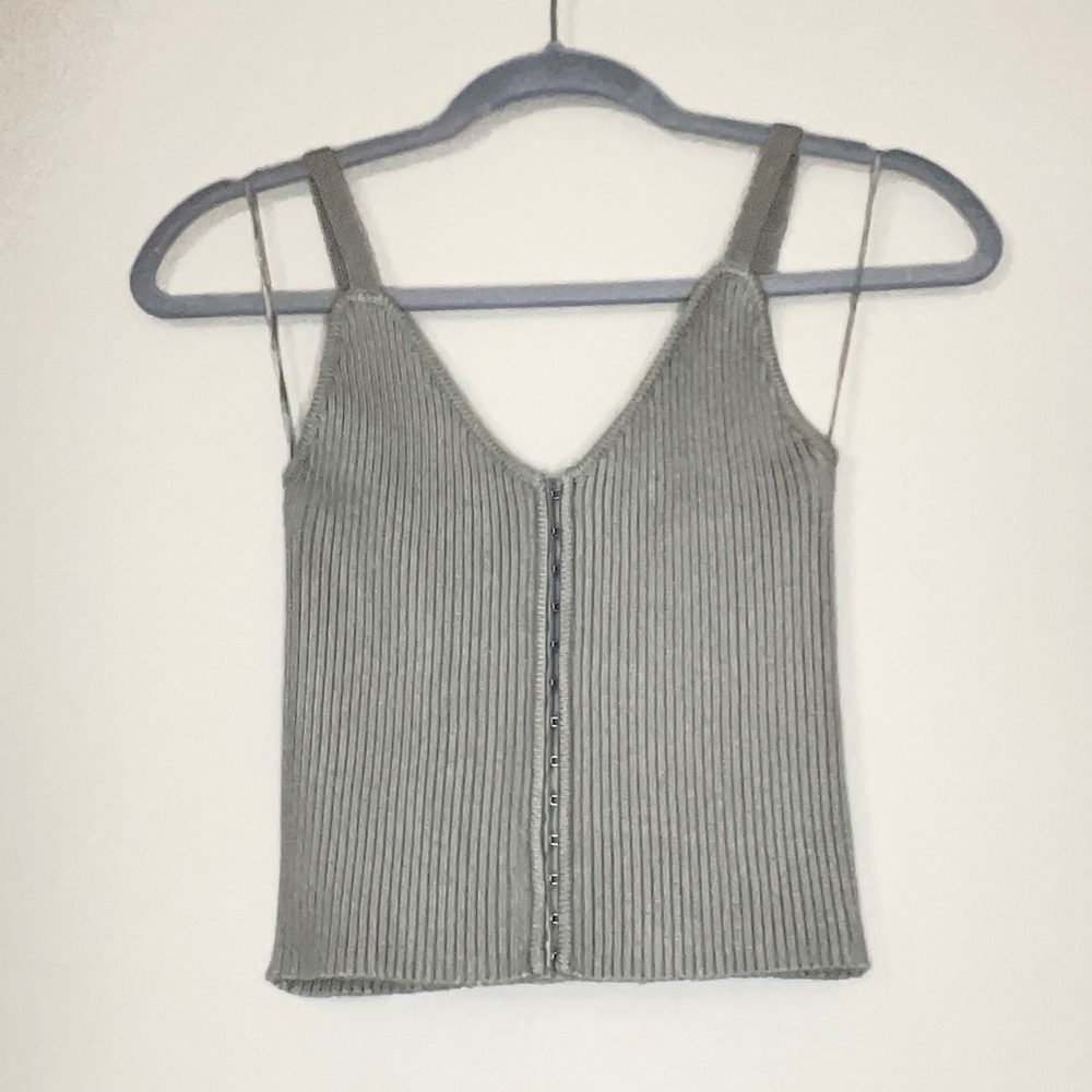 Grey Zara tank top